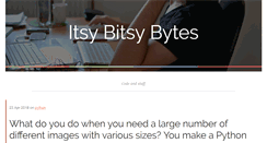 Desktop Screenshot of itsybitsybytes.com